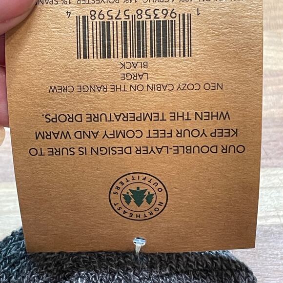 Cozy cabin men’s crew socks set of 3 size large (8-12.5) - Picture 5 of 9